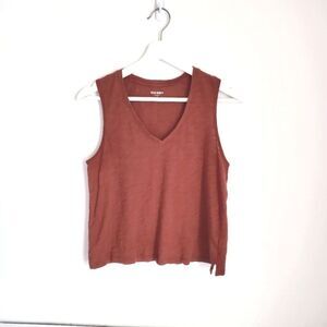 Old Navy Everywear Rustic Brown V-Neck Tank Size XS